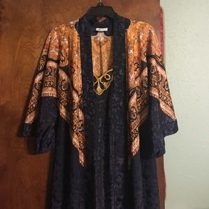 Beautiful gown and robe set