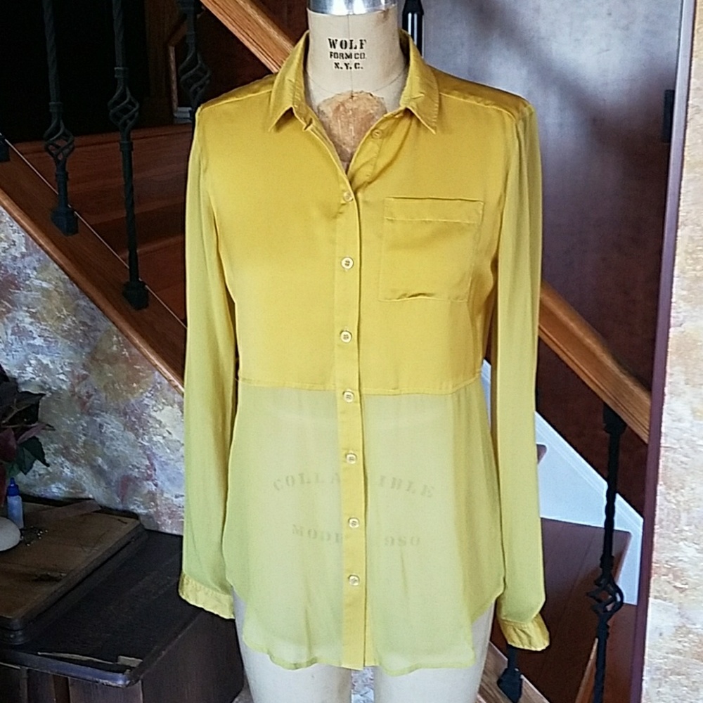Free People Silky Blouse