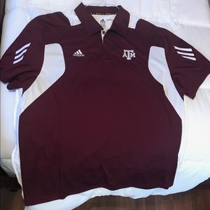 Texas A&M (TAMU) Adidas Polo! 👍🏽
