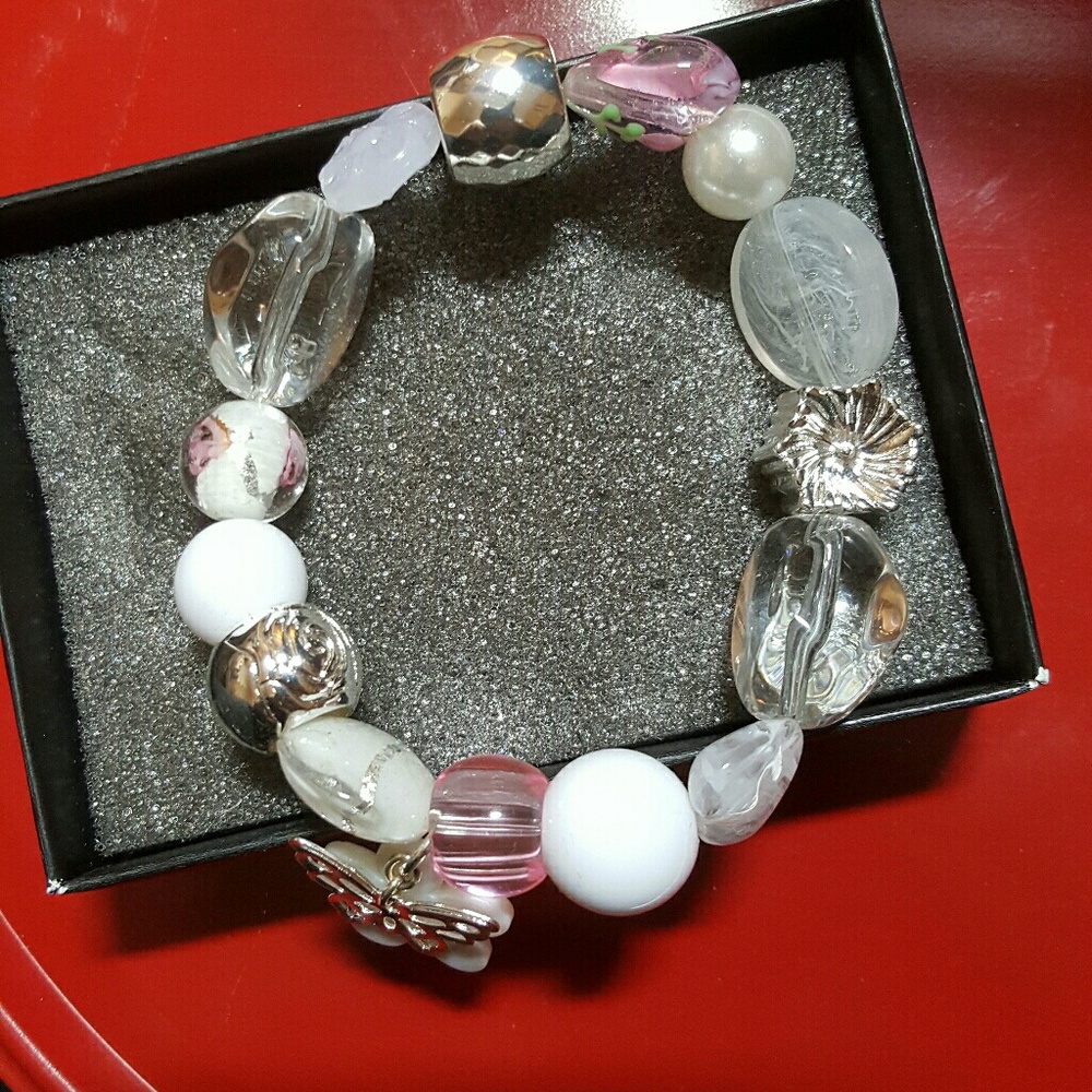 Beaded Charm Bracelet