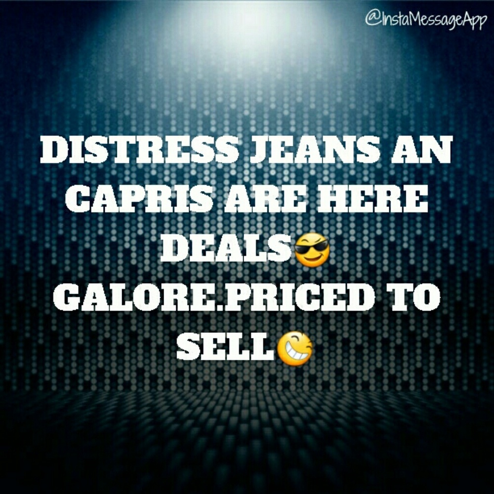 JEANS/CAPRIS DEALS