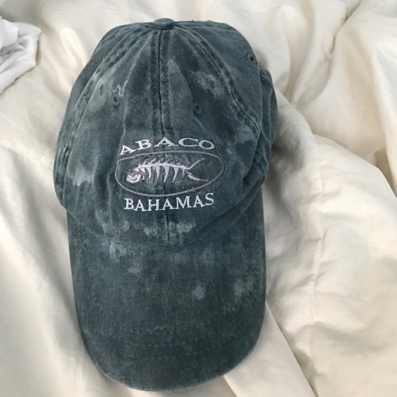 Other - Vintage Abaco Bahamas light blue hat