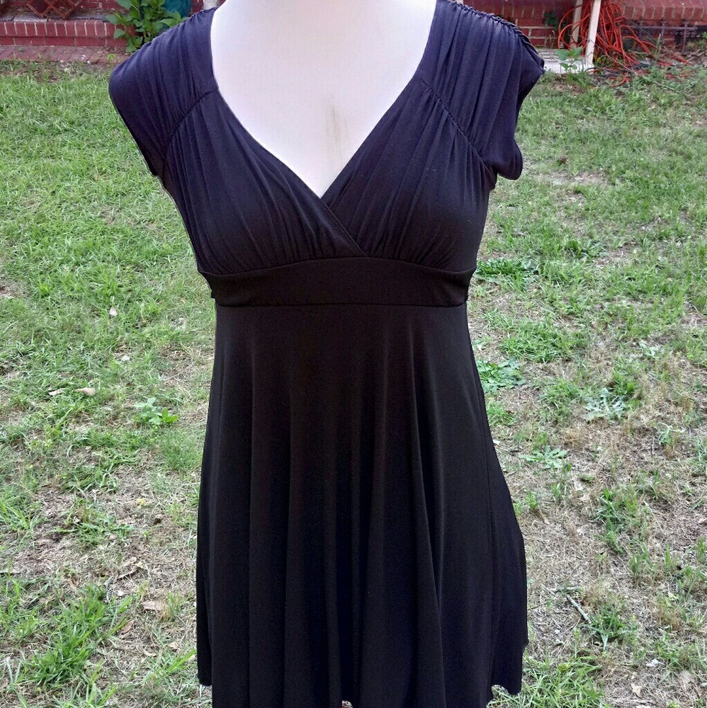 Little black dress with a little flare bottom