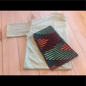 LuLaRoe OUTFIT!! XXS and OS Irma and leggings