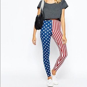 LAST ONE 💥 American Flag Leggings