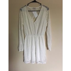 Lace white dress NWT