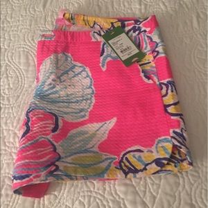 Lilly Pulitzer NWT Adie Shorts Size 10 $38