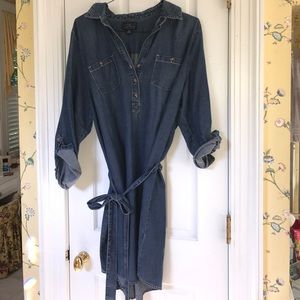 Lucky brand chambray dress
