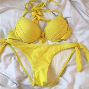 NWOT YELLOW SWIM SUIT