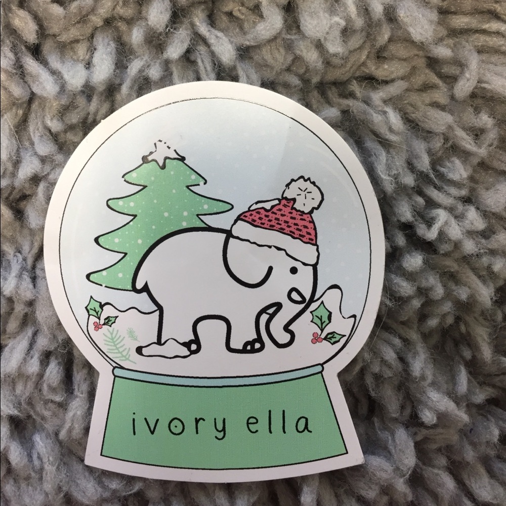 Ivory Ella Sticker!