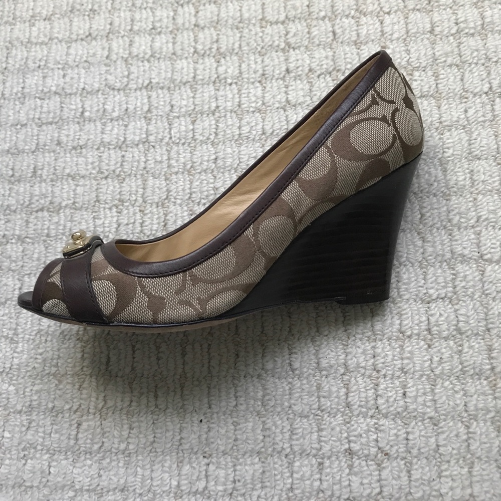 Coach wedges - Picture 2 of 4
