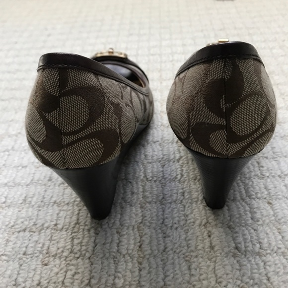 Coach wedges - Picture 3 of 4
