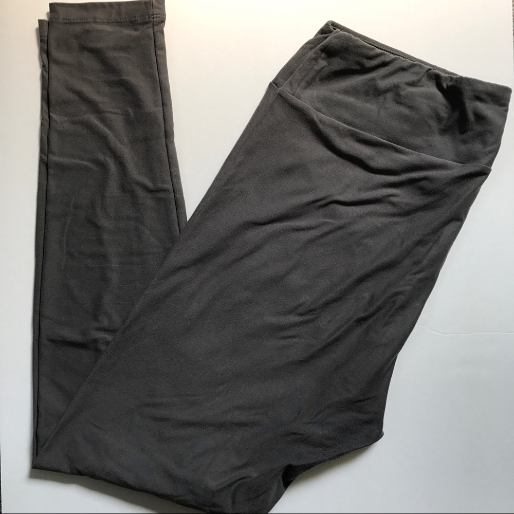 LulaRoe TC light gray leggings