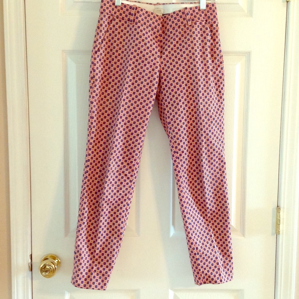 J Crew Cafe Capri Size 0