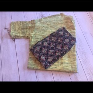 LuLaRoe OUTFIT! Medium Irma and OS leggings