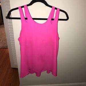 Hot pink top