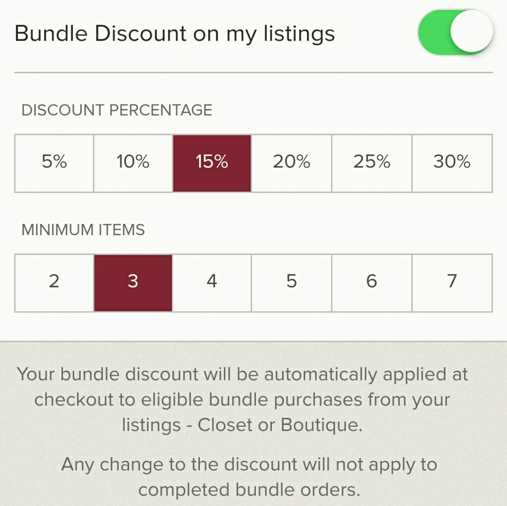 Now offering discounts on bundles!