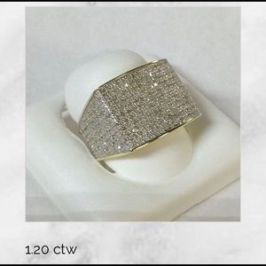 Men's diamond ring