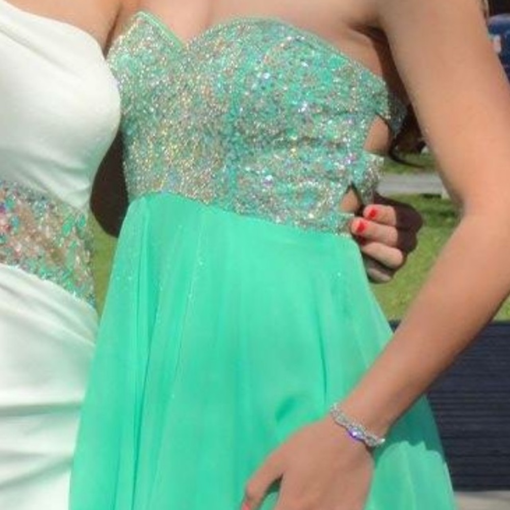 Light Green Prom Dress
