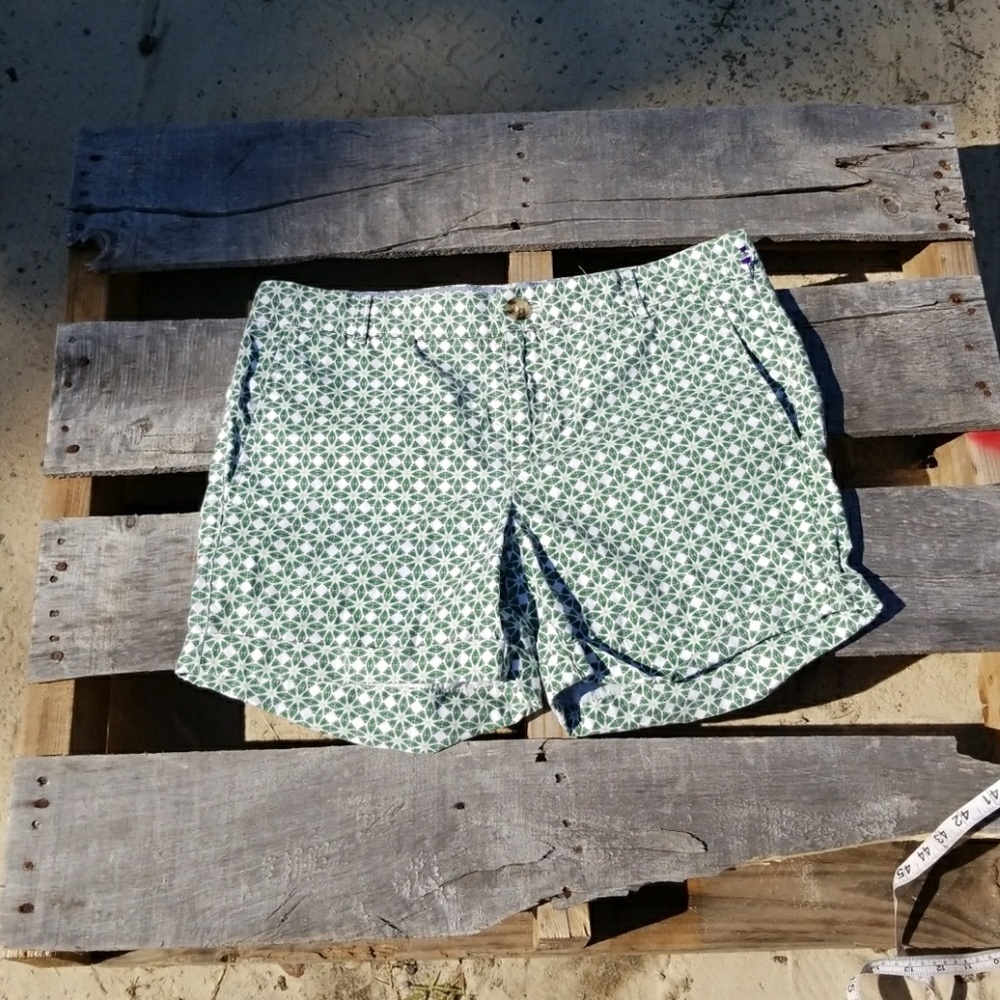 Banana Republic printed shorts.