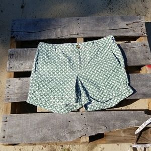 Banana Republic printed shorts.