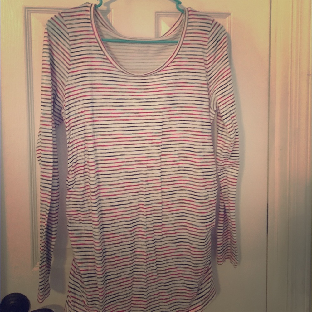 Colorful Maternity Top
