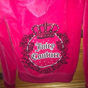 Juicy couture track zip hoodie