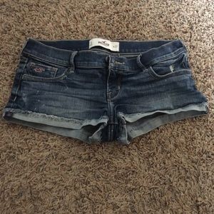 Hollister jean shorts