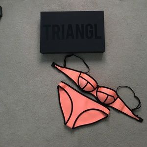 Coral Triangl Bikini