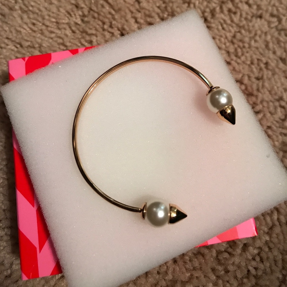 Stella & Dot Retired Pearl Spike Cuff