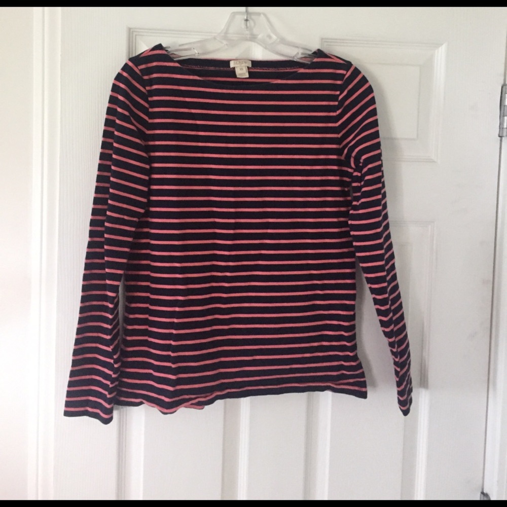 J. Crew Boatneck shirt