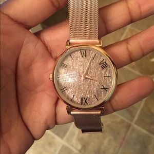 Rose gold chArming Charlie's watch