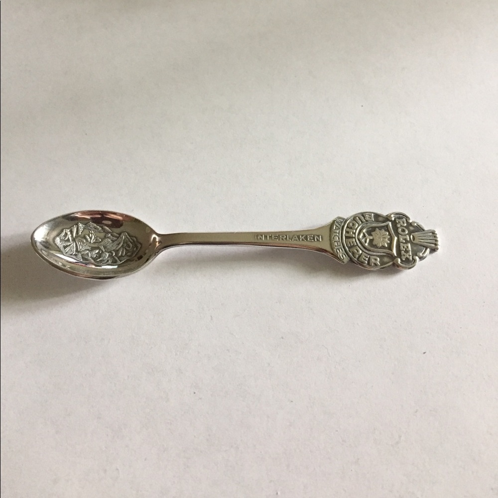 Vintage Rolex Bucherer Watches Interlaken Spoon