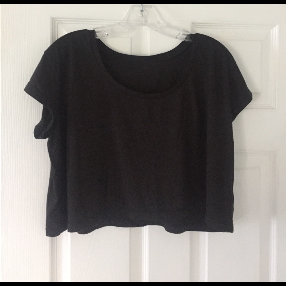 New American apparel crop top T-shirt