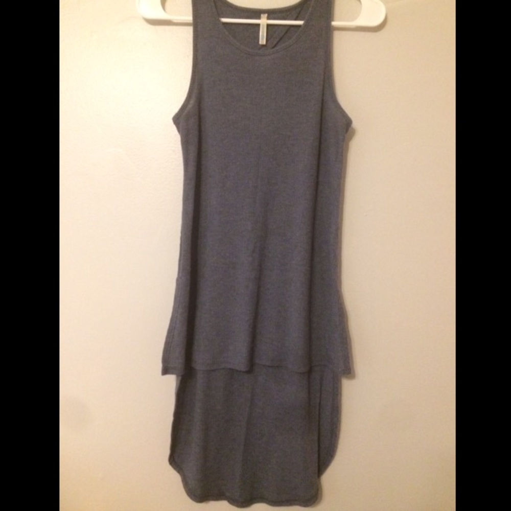 High to Low Cotton Tank