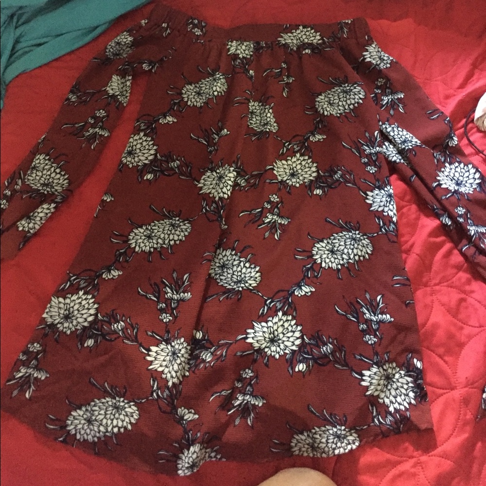 Dress with flowers