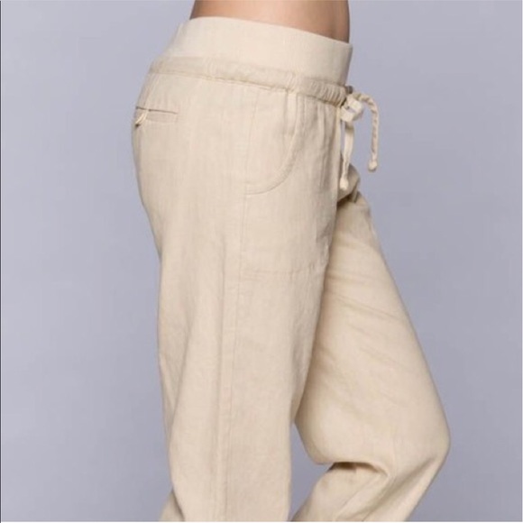 LAST PAIR! Leisure Linen Pant - Picture 2 of 7