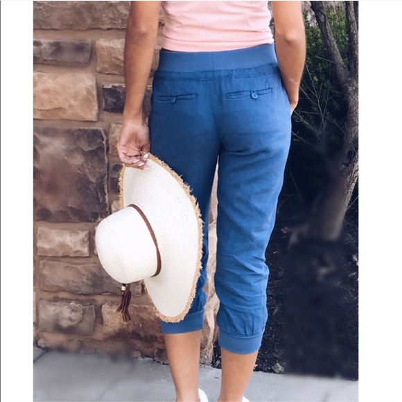 LAST PAIR! Leisure Linen Pant - Picture 5 of 7