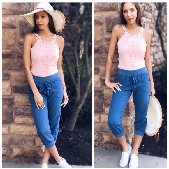 LAST PAIR! Leisure Linen Pant - Picture 6 of 7