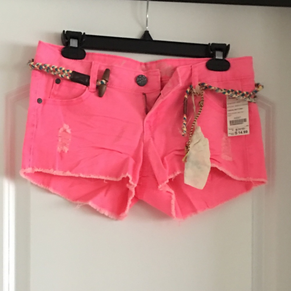 Brand New! Hot Pink Shorts