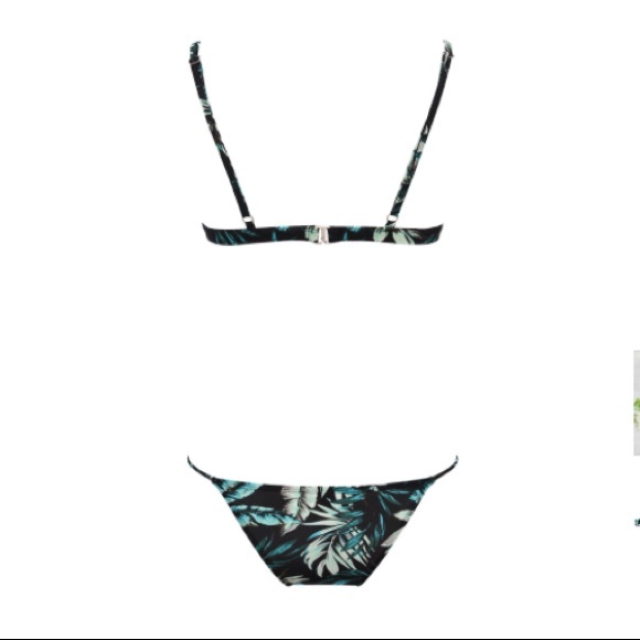 LANA SWIMWEAR - Palm Print Bikini Size Small - Picture 6 of 8