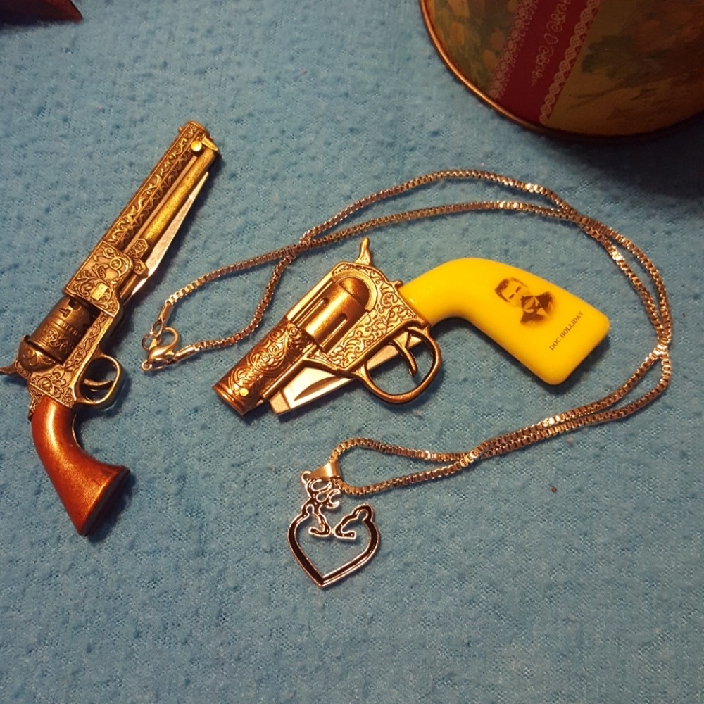 Buck and Doe LOVE necklace