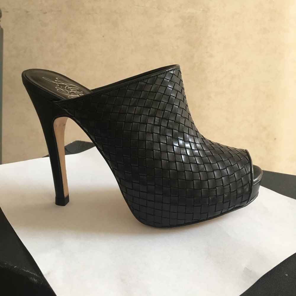 Alejandro Ingelmo Woven Leather Mule 37