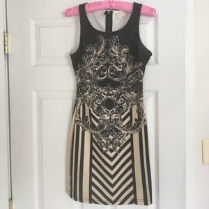 Bodycon Patterned Dress