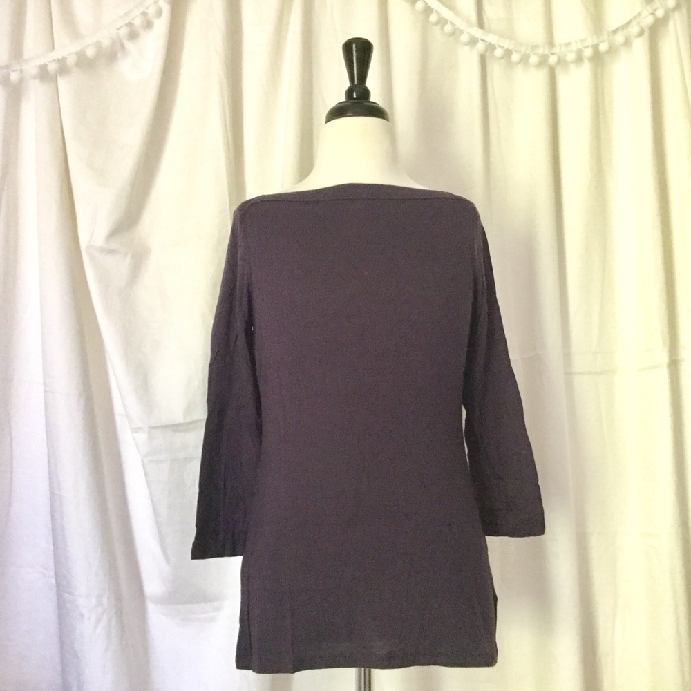 📣 Purple Boatneck Top 📣