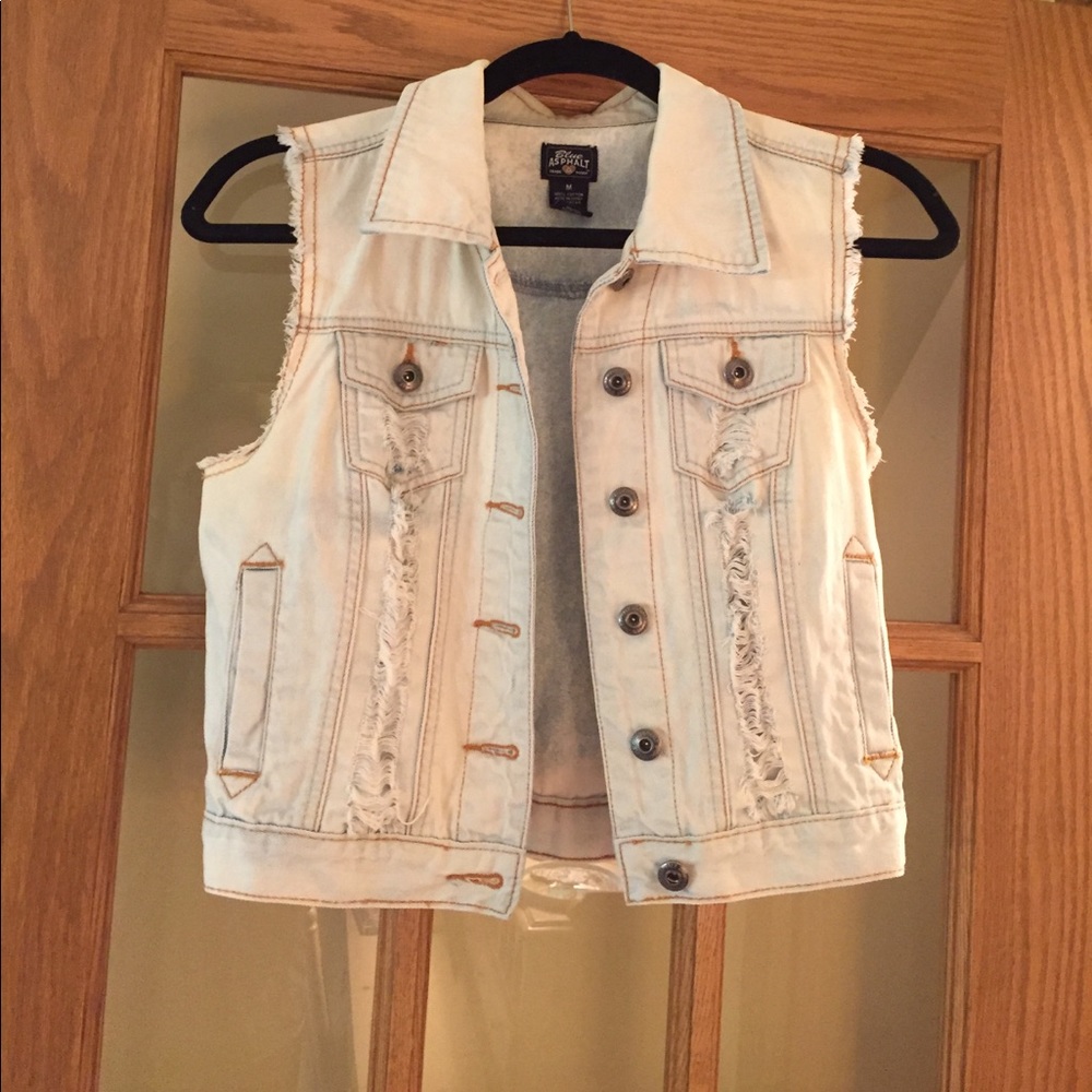 Blue Asphalt Jean Jacket