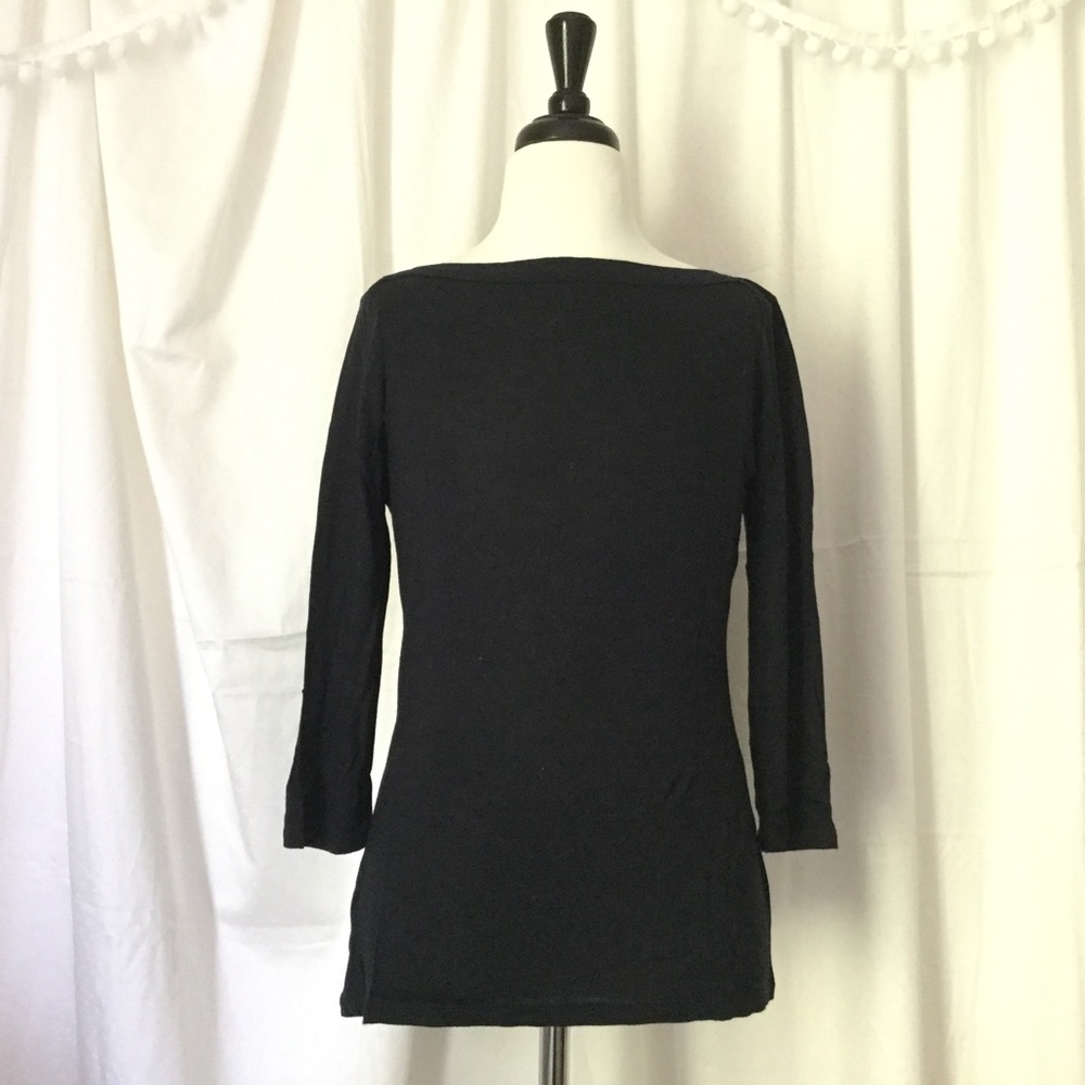 📣 Navy Boatneck Top 📣