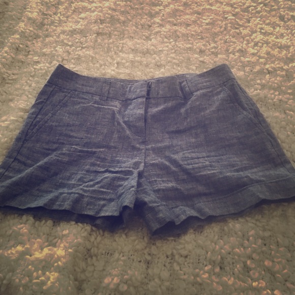 LOFT Pants - Ann Taylor Loft linen/cotton shorts