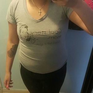 "Cool story mom don't tell it again" shirt