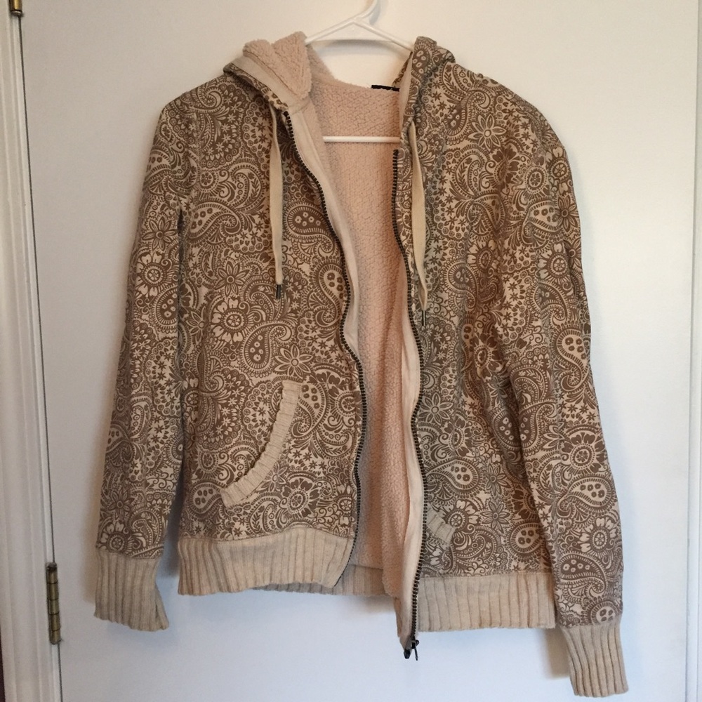 Cozy wool lined sweater